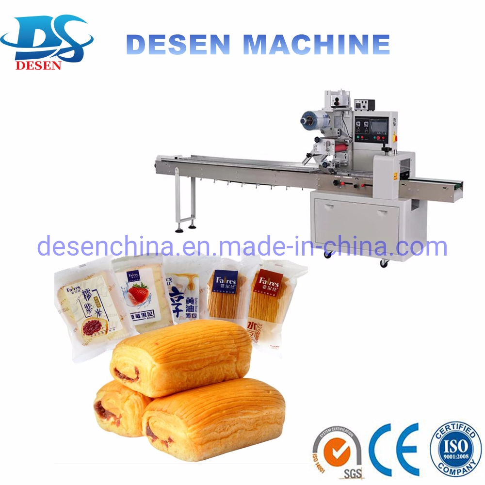 Full Automatic Egg Roll Chocolate Cereal Bar Cookies Packaging Line Biscuit Feeder Egg Roll Packing Line