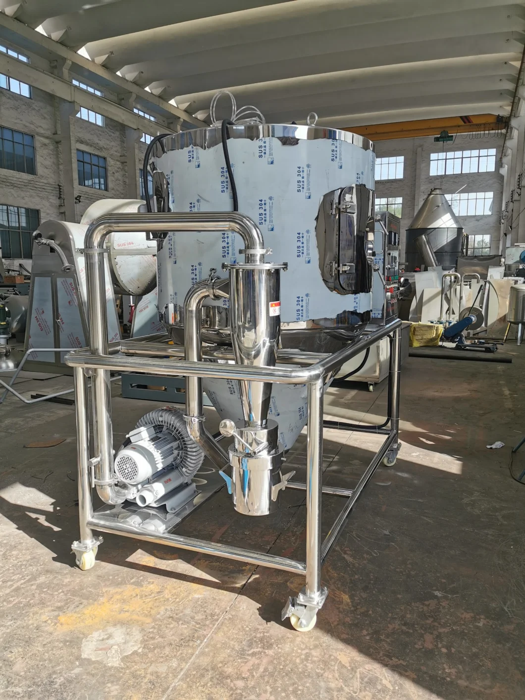 Small Scale Milk Powder Making Machine Egg Liquid Drying Equipment Protein Powder Dryer Lotion Spray Dryer