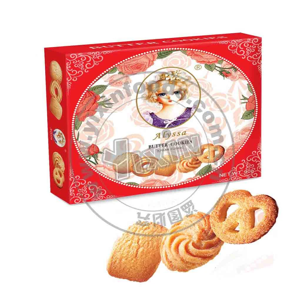 Manufacturer Wholesale Gift Packing Danish Butter Cookies