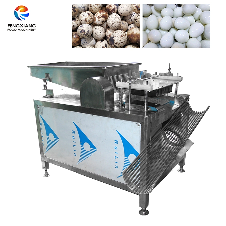 Food Processing Factory Automatic Boil Quail Egg Shelling Machine