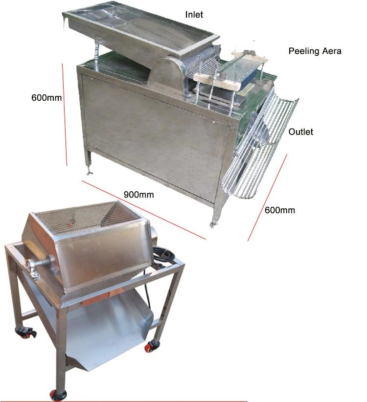 Automatic Quail Egg Peeler Quail Egg Peeling Shelling Machine for Boiled Quail Eggs