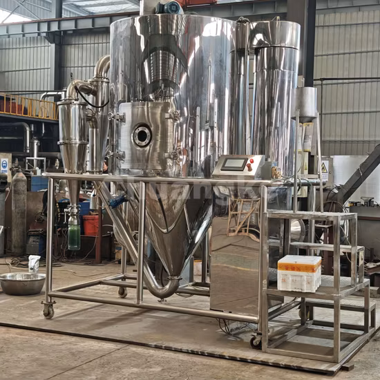 Piccole proteine ​​in polvere, succo di glucosio liquido, caffè, essiccazione centrifuga, latte in polvere, macchina per fare, essiccatore a spruzzo